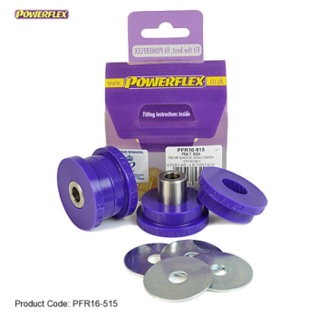 Powerflex PU Buchsen Stoßdämpfer oben Domlager HA für Fiat 500 ab 07