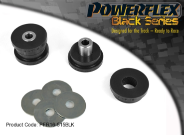 Powerflex PU Buchsen Stoßdämpfer oben Domlager HA für Fiat 500 ab 07