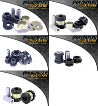 Powerflex PU Buchse Quer- / Schräglenker Lager HA Set Skoda Octavia 5E