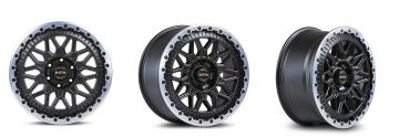 Grabber AT3 Komplettrad für Jumper Maxi 255/55 18 Zoll Fondmetal Bluster Felge poliert