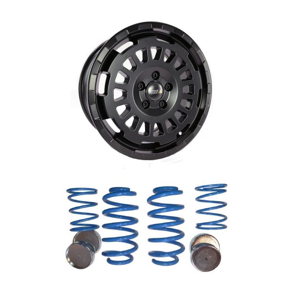 Boxer Maxi Offroad Set -350kg TMP AT1 Zero Felge MAD Höherlegungsfedern Zusatzfeder