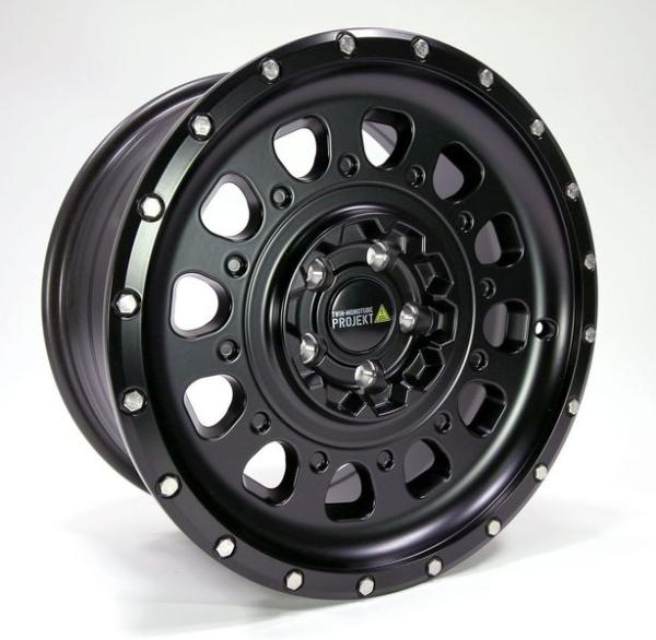 Twin Monotube AT3 Felgen Satz für Ducato Light 8,5x18 18 Zoll 5x118 mit Anfahrschutzring