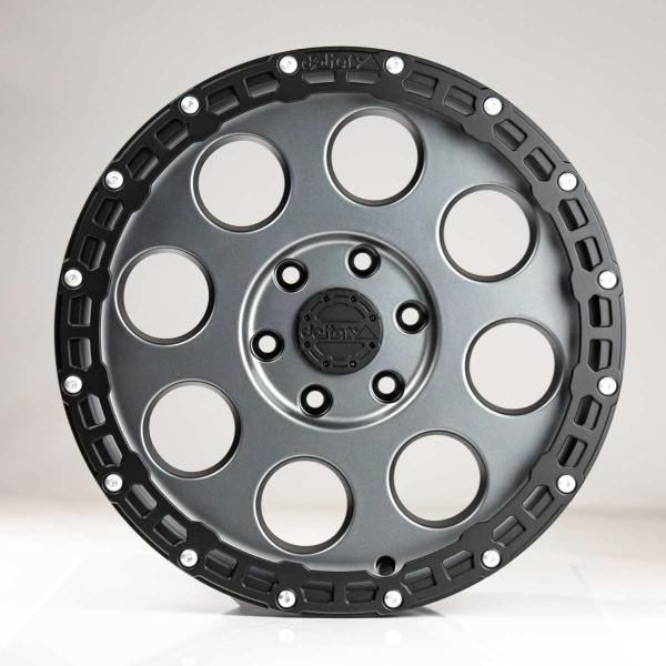 Delta 4x4 Anfahrschutzring RUGGED für Transit Tourneo Custom Klassik B Felge 18 Zoll schwarz Aluring