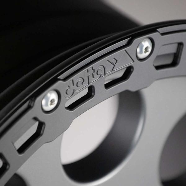 Delta 4x4 Anfahrschutzring RUGGED für T7 Transporter Caravelle Klassik B Felge 18 Zoll schwarz mit Schrauben Aluring