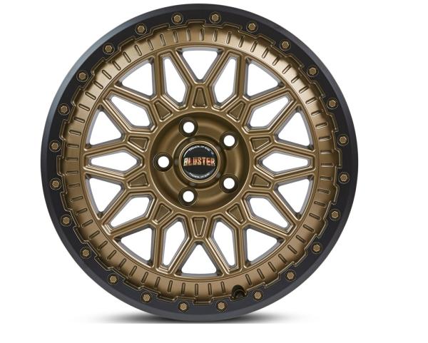 Grabber AT3 Komplettrad für Jumper Maxi 255/55 18 Zoll Fondmetal Bluster Felge bronze