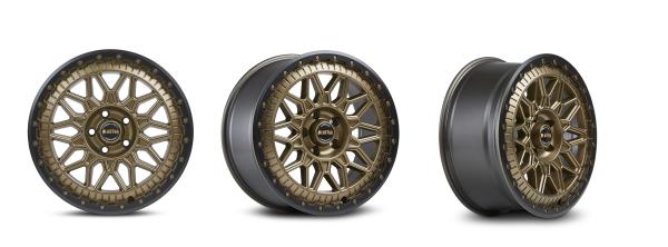 Grabber AT3 Komplettrad für Jumper Maxi 255/55 18 Zoll Fondmetal Bluster Felge bronze