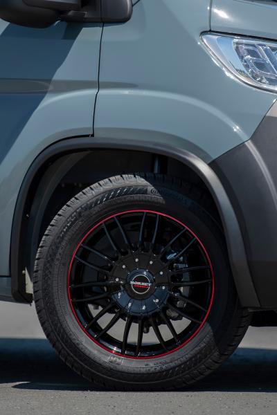 für Opel Movano C Borbet Radlaufverbreiterung VA + HA Set Kotflügelverbreiterung