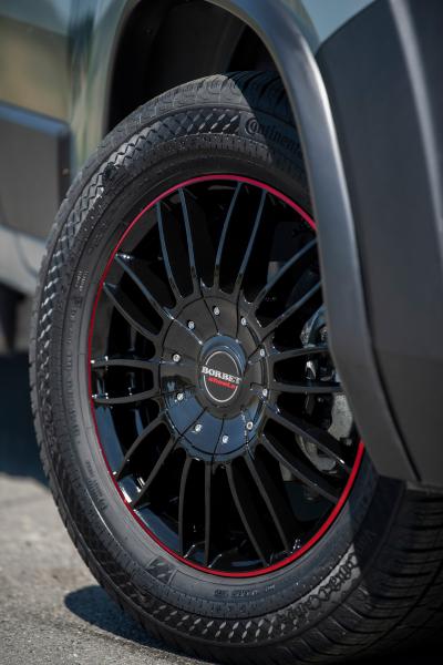 für Opel Movano C Borbet Radlaufverbreiterung VA + HA Set Kotflügelverbreiterung
