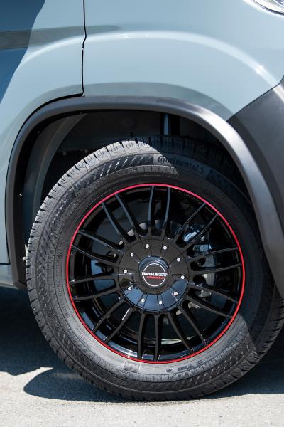 für Opel Movano C Borbet Radlaufverbreiterung VA + HA Set Kotflügelverbreiterung