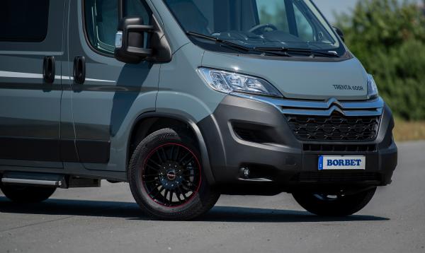 für Opel Movano C Borbet Radlaufverbreiterung VA + HA Set Kotflügelverbreiterung