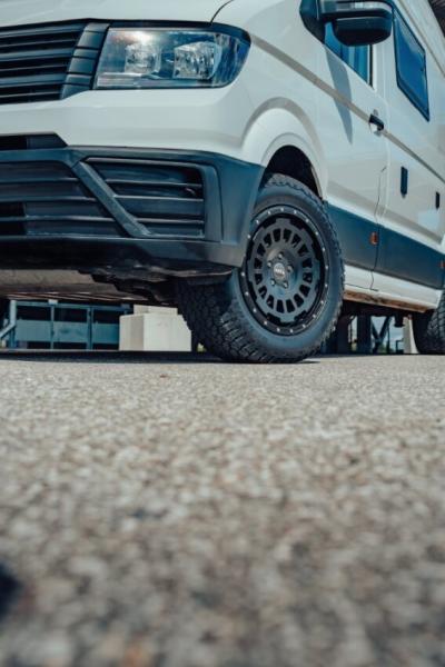für Crafter RWD Twin Monotube Höherlegungsfahrwerk Koni Dämpfer Eibach Höherlegungsfedern