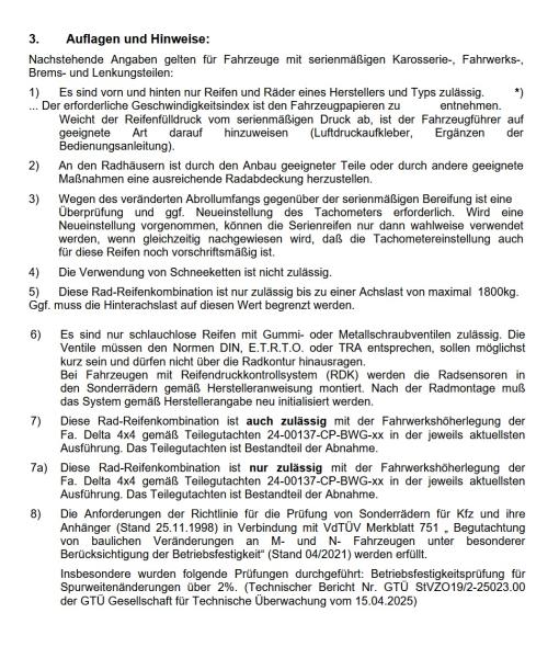 Delta 4x4 Hamna Rugged Felge für Transit Tourneo Custom V710 9x18 18 Zoll 6x120 schwarz