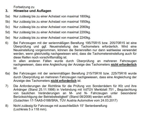 für Ducato Delta 4x4 Hamna Felge 8,5x18 ET45 18 Zoll 5x130 schwarz auch Camper Wohnmobil