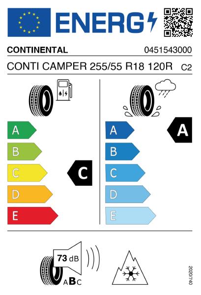 Conti VanContact Camper Komplettrad für Ducato Maxi 255/55 18 Zoll Fondmetal Felge bronze