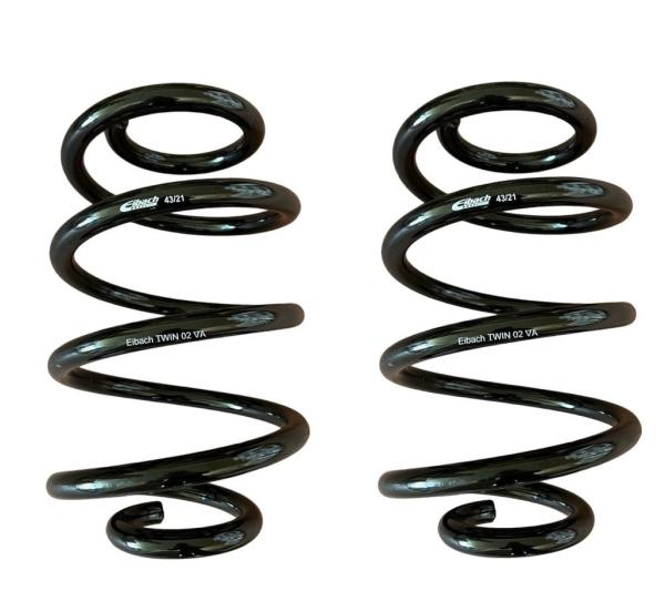 2x Eibach VA Feder Vorderachse für Bilstein B14 Gewindefahrwerk als Ersatz für E4-FD1-Y195B00 oder Bilstein B14 Komfort für VW T5 T6 T6.1