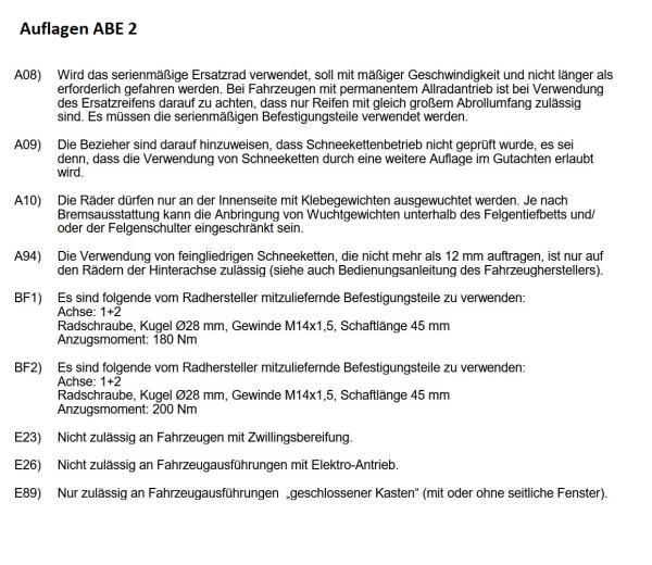 für Sprinter 907 17 Zoll Fondmetal Bluster Felge 8,5x17 schwarz poliert