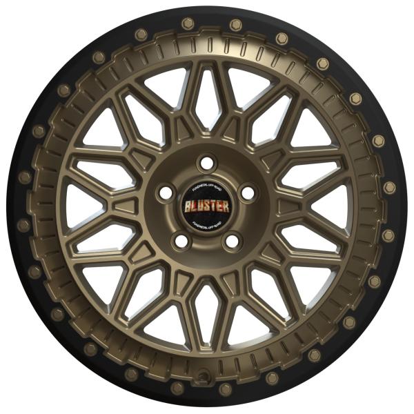 Loder AT1 Komplettrad für TGE mit 255/55 18 auf Fondmetal Bluster Felge bronze