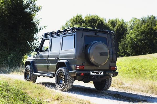 4x Felge night 9x20 mit Anfahrschutzring für Mercedes G-Klasse W463 W463A Twin Monotube AT1