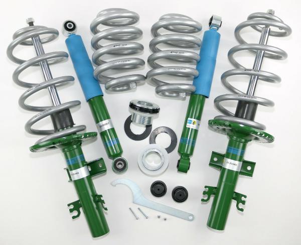 für T5 T6 T6.1 Bilstein Eibach Gewinde Höherlegungsfahrwerk Fondmetal Bluster 17 Zoll Felgen