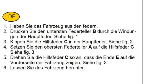 für Combo D Tour MAD Zusatzfedern Höherlegungsfedern Verstärkungsfedern HA HV-051745
