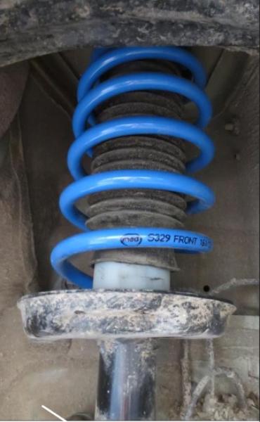 für Fiat Panda 4x4 312 MAD Höherlegungsfedern verstärkte Federn 30/10mm VA HA Set