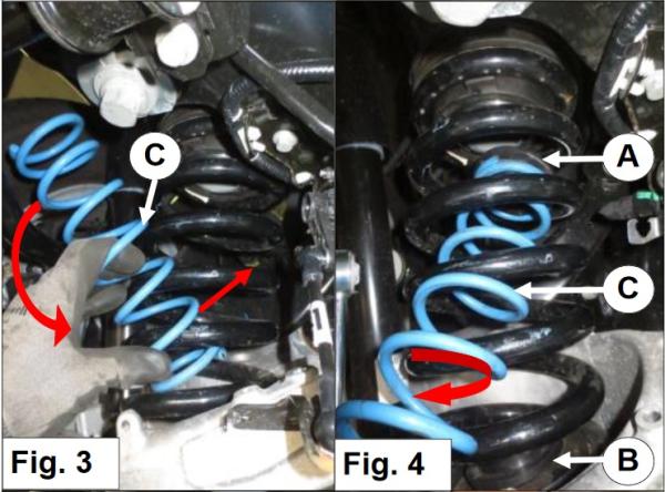 für Ford Mondeo V BA7 MAD Zusatzfedern Höherlegungsfedern Verstärkungsfedern HA HV-063885