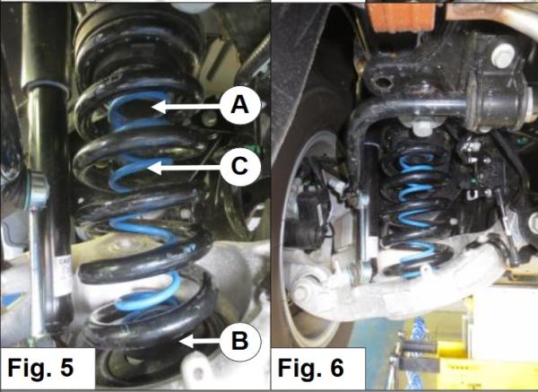 für Ford Mondeo V BA7 MAD Zusatzfedern Höherlegungsfedern Verstärkungsfedern HA HV-063885