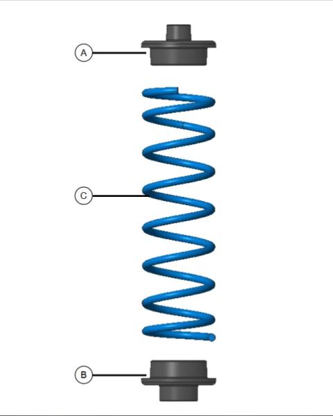 MAD Höherlegungsfedern ca. 20mm für Ford Kuga III DFK HA Zusatzfeder HV-063945