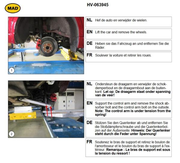 MAD Zusatzfedern für Ford Kuga III DFK HA Verstärkung der Serienfeder HV-063945