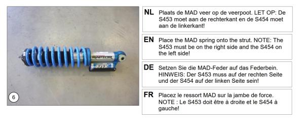 für Ford Ranger Raptor 2AB MAD verstärkte Höherlegungsfedern 30mm Verstärkung HA