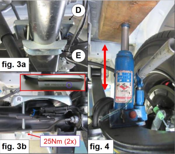 MAD Zusatzfedern für Transit VII RWD 4x4 Allrad V363 310 330 350 Höherlegung HA HV-068210