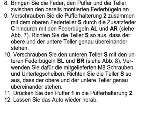 Ford Transit VII RWD Zwillingsbereifung MAD Zusatzfedern Koni Stoßdämpfer HA