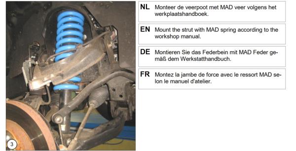 für Isuzu D-Max II TFR TFS MAD verstärkte Höherlegungsfedern 30mm VA HV-070078