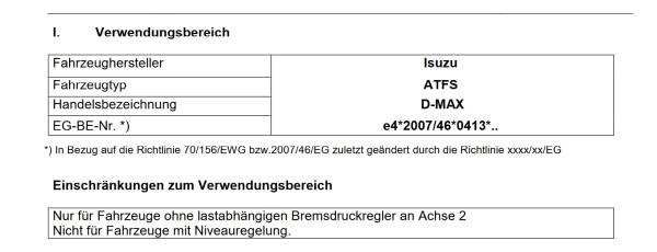 für Isuzu D-Max II TF 4WD MAD Höherlegungsfedern Zusatzluftfedern Basis VA HA Se