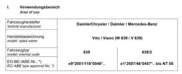 MAD Zusatzfedern Viano Vito V-Klasse W639 Verstärkung Höherlegung ca. 25-30mm HA HV-098055