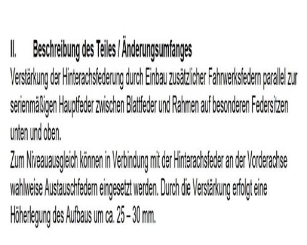 für Mitsubishi L200 KJ KK KL MAD Zusatzfedern Höherlegungsfedern ca. 25-30mm HA HV-104380