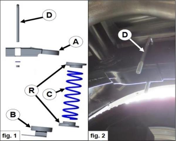 für Mitsubishi L200 KJ KK KL MAD Zusatzfedern Höherlegungsfedern ca. 25-30mm HA HV-104380