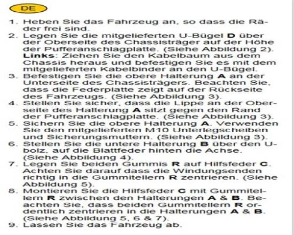 für Mitsubishi L200 KJ KK KL MAD Zusatzfedern Höherlegungsfedern ca. 25-30mm HA HV-104380