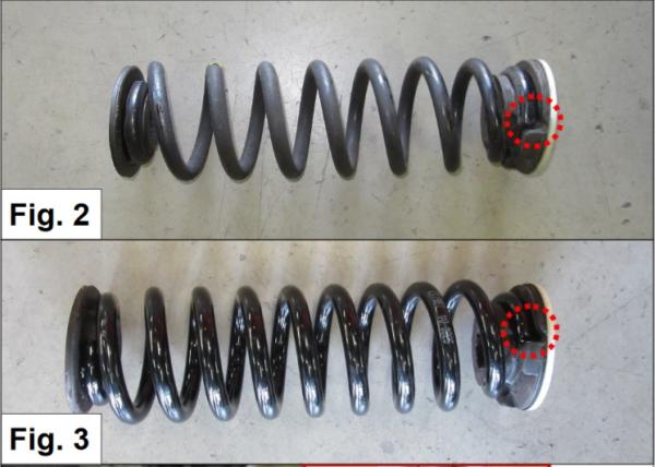 für Opel Insignia B Grand Sport Z18 MAD Verstärkte Federn Höherlegung HA