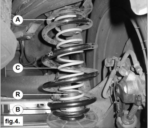 für Opel Zafira B A-H MAD Zusatzfedern Verstärkungsfedern HA HV-124125