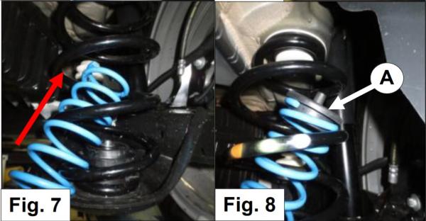 für Peugeot 308 II MAD Zusatzfedern Höherlegungsfedern ca. 20mm HA HV-133375