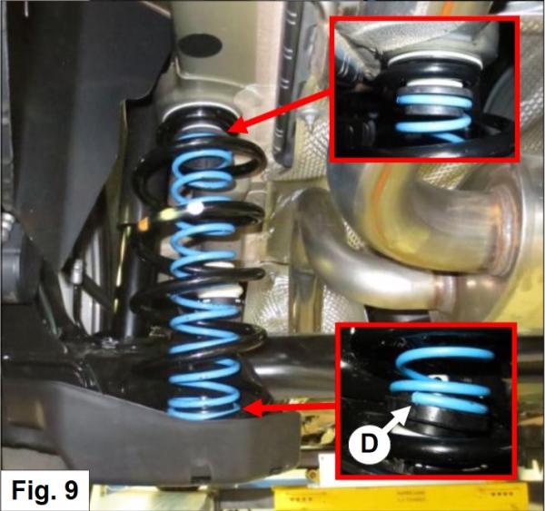 für Peugeot 308 II MAD Zusatzfedern Höherlegungsfedern ca. 20mm HA HV-133375