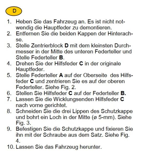 für Peugeot 2008 I C MAD Zusatzfedern Höherlegungsfedern Verstärkung HA HV-133385
