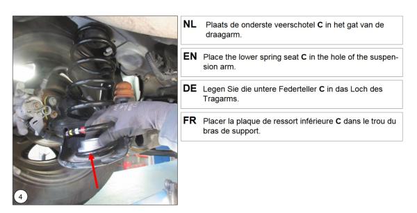 für Citroen C3 Aircross MAD Zusatzfeder Höherlegungsfedern 15mm Verstärkung HA HV-133445