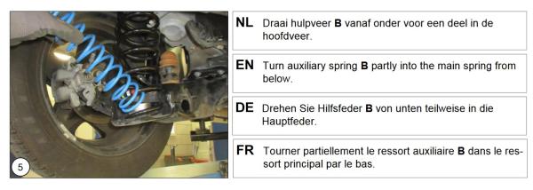 für Citroen C3 Aircross MAD Zusatzfeder Höherlegungsfedern 15mm Verstärkung HA HV-133445