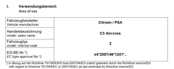 für Citroen C3 Aircross MAD Zusatzfeder Höherlegungsfedern 15mm Verstärkung HA HV-133445