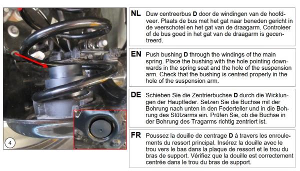 für Corsa F Elektro MAD Zusatzfedern Höherlegungsfedern 15mm Verstärkung HA HV-133475