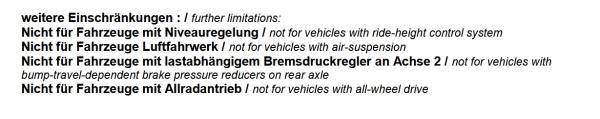 für Opel Corsa F MAD Zusatzfedern Höherlegungsfedern 15mm Verstärkung HA HV-133465