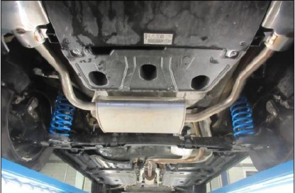 für Opel Mokka B verstärkte Höherlegungsfedern Verstärkungsfedern 20mm HA HV-133488