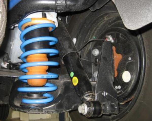 für Citroen Nemo A MAD Verstärkungsfedern Höherlegungsfedern 20mm HA HV-134128